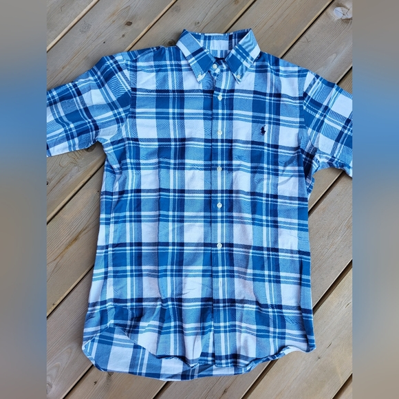 Polo Men's Cotton flannel button up shirt - Picture 3 of 7